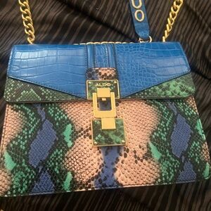ALDO Snake-Print Bag